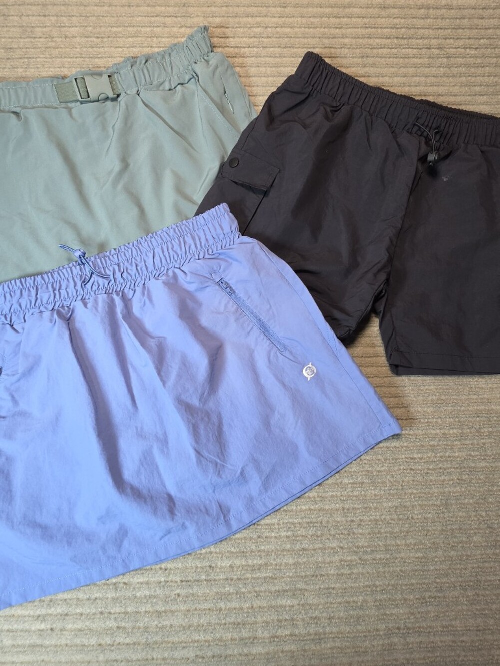 Born Lot Of 3 Womens Hiking Outdoor Skorts Shorts Athletic Tennis Hike Size L